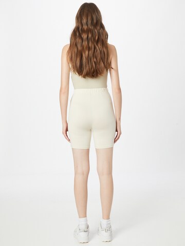 VILA Skinny Leggings 'Be' in Beige