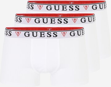 Boxer 'BRIAN' di GUESS in bianco: frontale