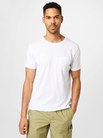 MAKIA - Camiseta en blanco: frente