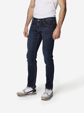 KOROSHI Slimfit Jeans i blå