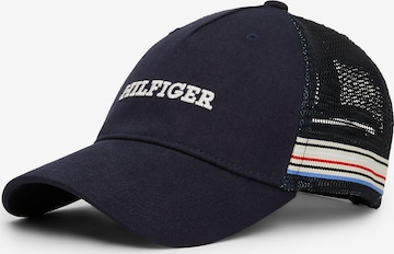 TOMMY HILFIGER Hat in Blue: front