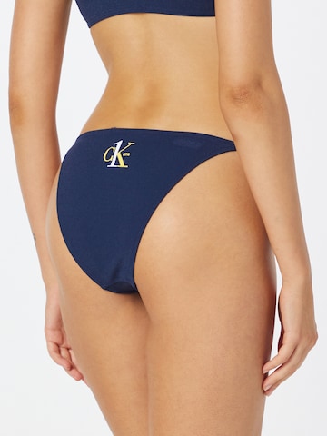 Calvin Klein Swimwear - Braga de bikini 'Cheeky' en azul