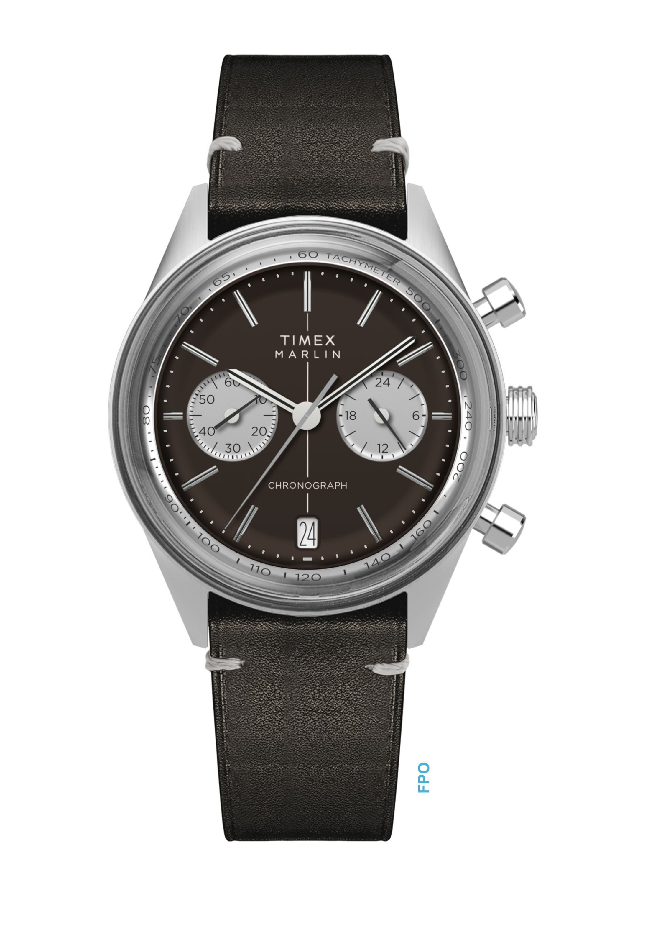 TIMEX Analog Watch in Brown: front