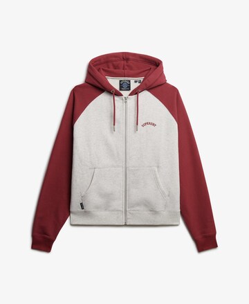 Veste de survêtement Superdry en gris