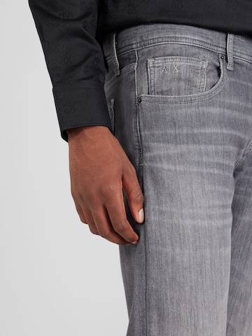 ARMANI EXCHANGE regular Jeans i grå