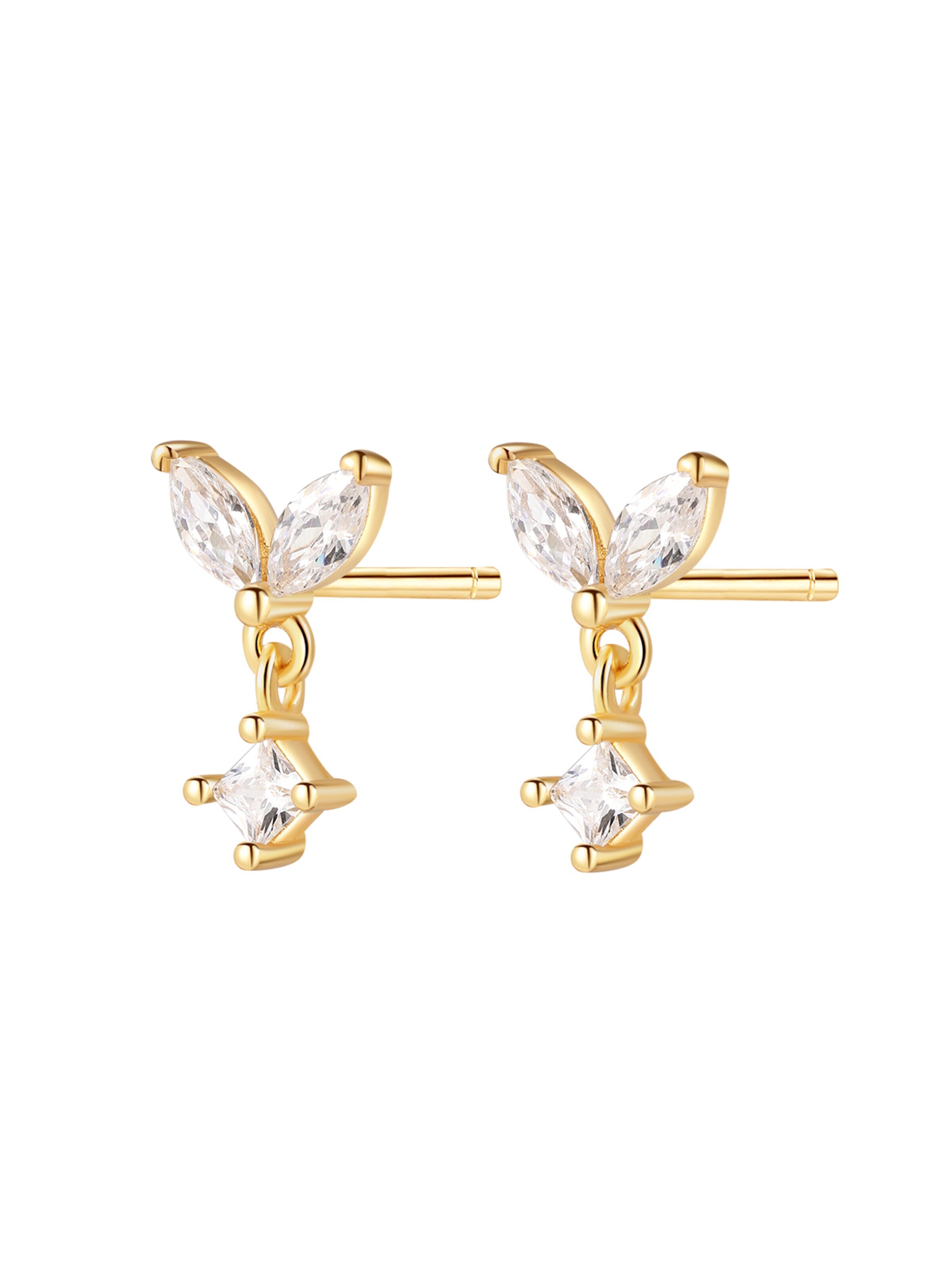 Hey Happiness Ohrringe 'Flutter'‌‌‌‌‌‌‌‌ in Gold