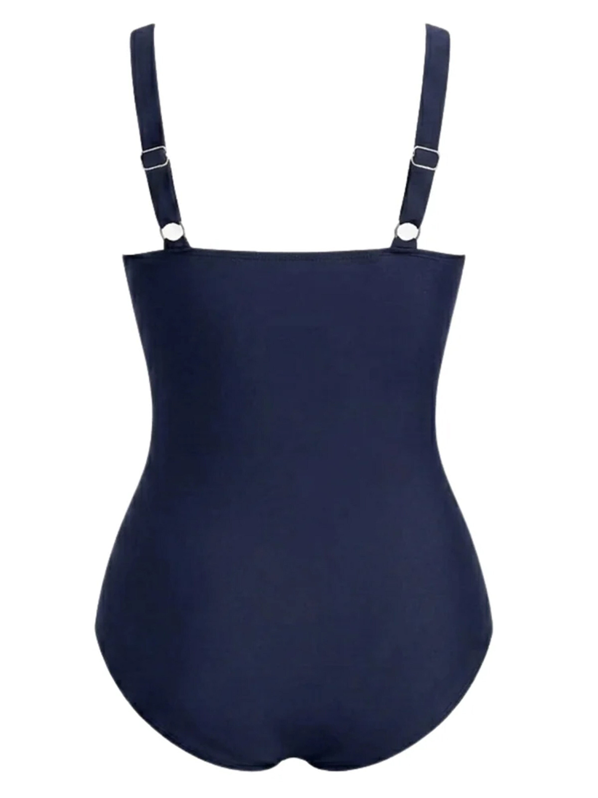 Shapetape Push-up Shaping swimsuit 'Corrigerende Badpak met Sierplooitjes' in Blue