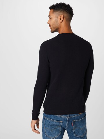 JACK & JONES Sweter 'MARCUS' w kolorze czarny