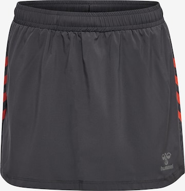 Hummel Athletic Skorts in Grey: front