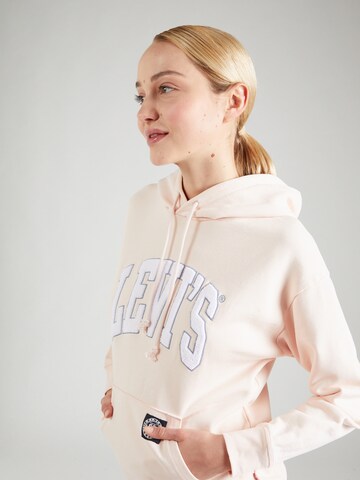 rozā LEVI'S ® Sportisks džemperis 'Graphic Standard Hoodie'