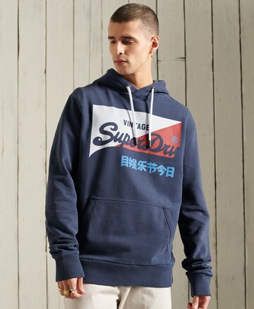 Superdry Regular fit Tréning póló 'Primary' - kék