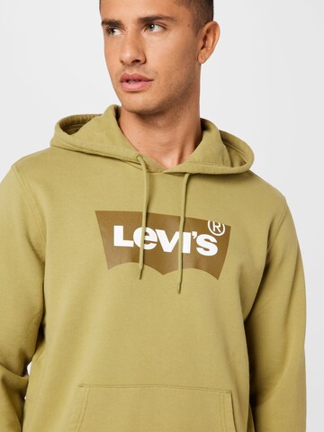 LEVI'S ® Sweatshirt 'Standard Graphic Hoodie' in Grün