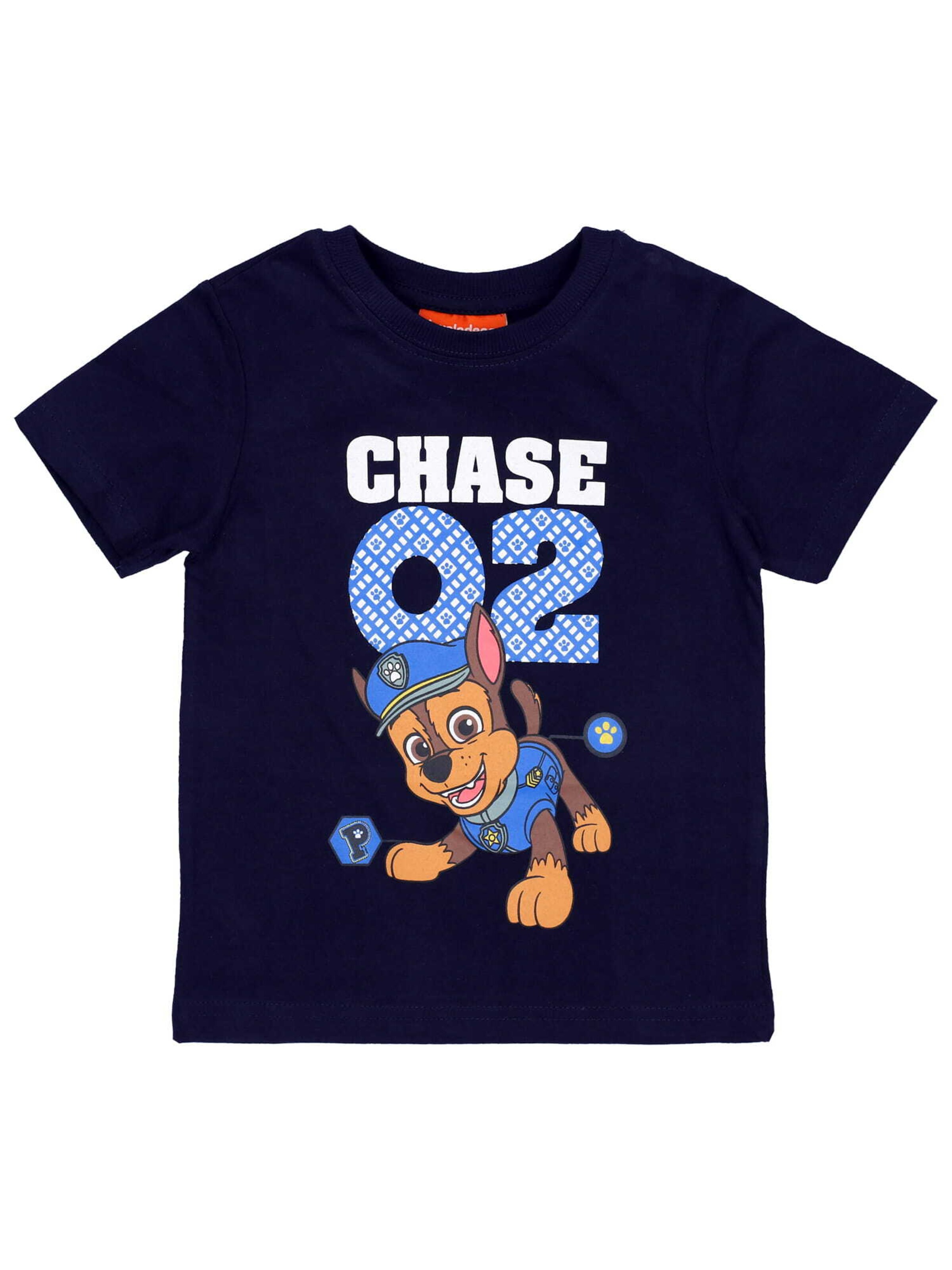 Maglietta di PAW Patrol in blu: frontale