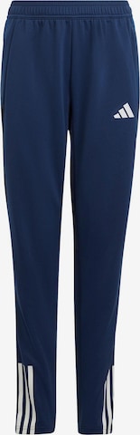 ADIDAS PERFORMANCE Regular Sportbroek 'Tiro 23 Competition' in Blauw: voorkant