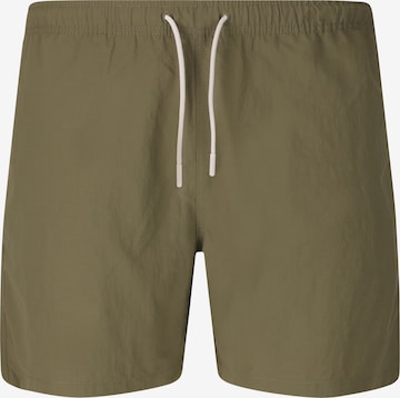 NOU Boardshorts 'Eyemouth V2' in Grün: Vorderseite