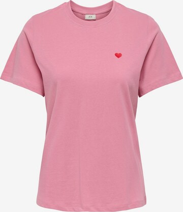 JDY Shirt 'JDYPISA' in Pink: front