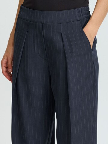 b.young - Loosefit Pantalón plisado 'MMMidde' en azul