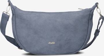 ZWEI Crossbody bag 'Mademoiselle.M ' in Grey: front