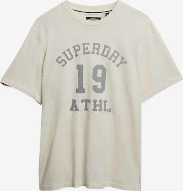 balta Superdry & Co Marškinėliai 'Athletic Essential': priekis