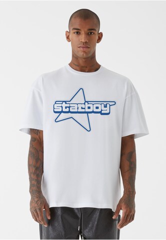 9N1M SENSE Shirt 'Starboy' in Wit: voorkant