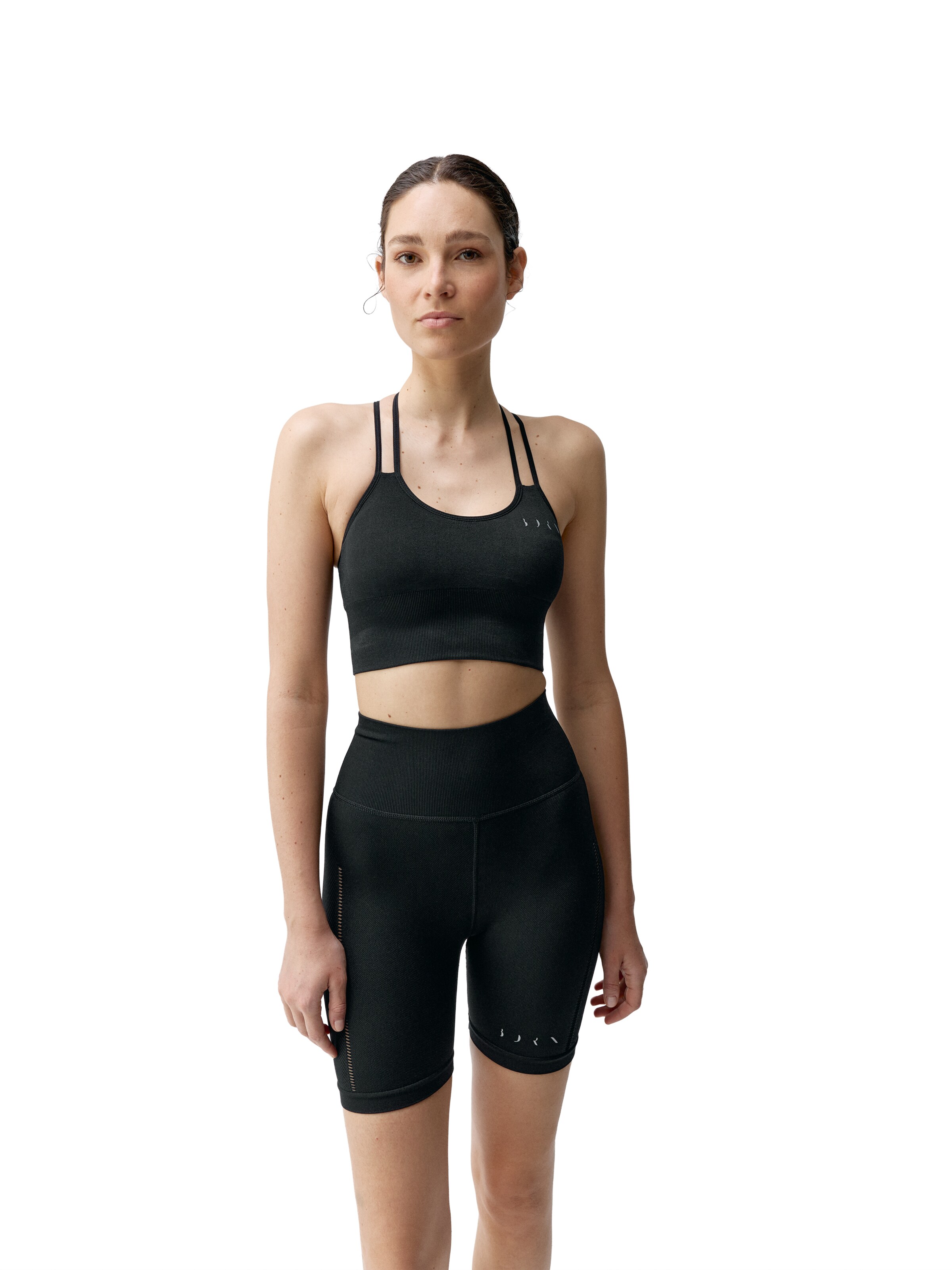 Born Living Yoga Sporttop ' Sunset ' in Zwart