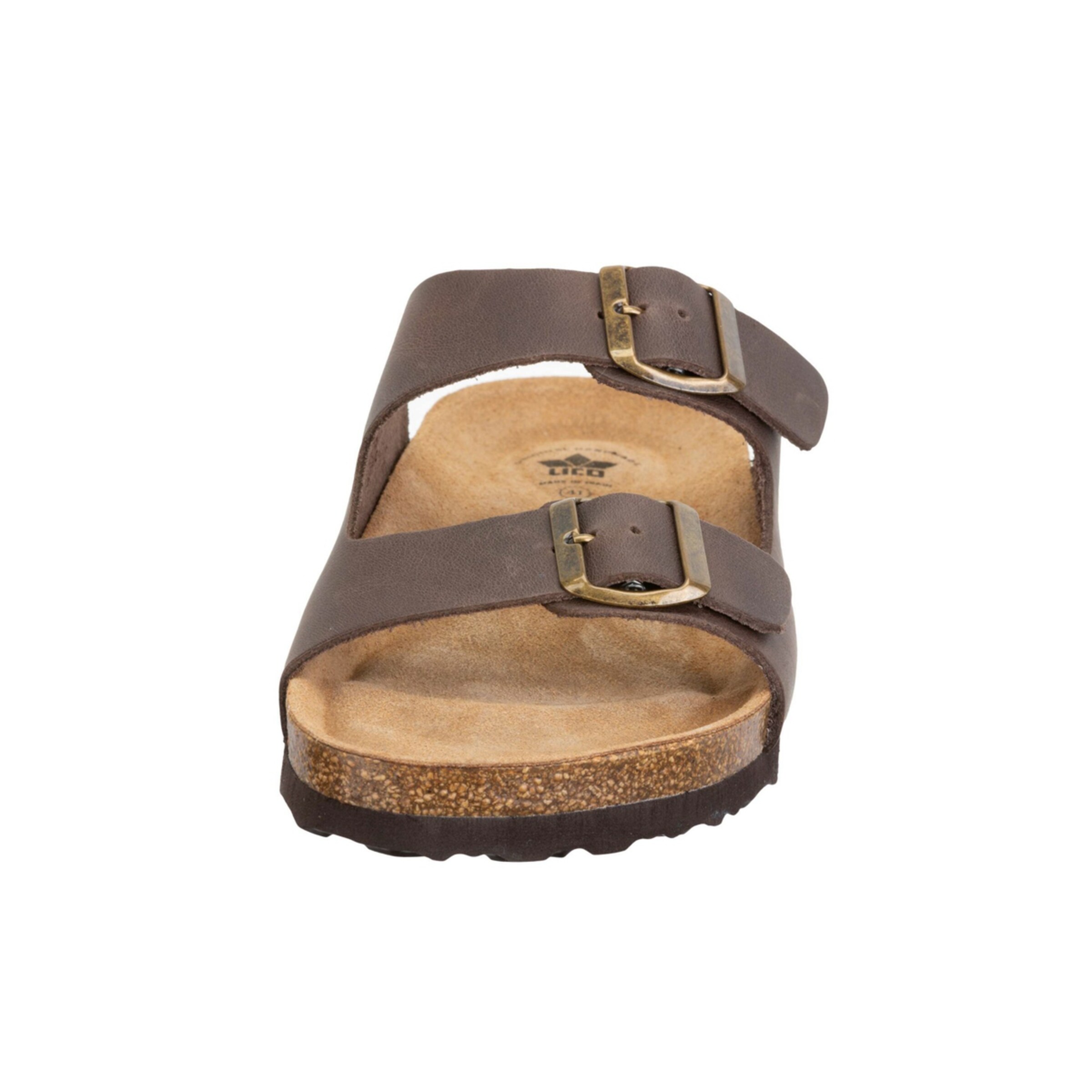 LICO Pantolette 'Alvaro' in Braun