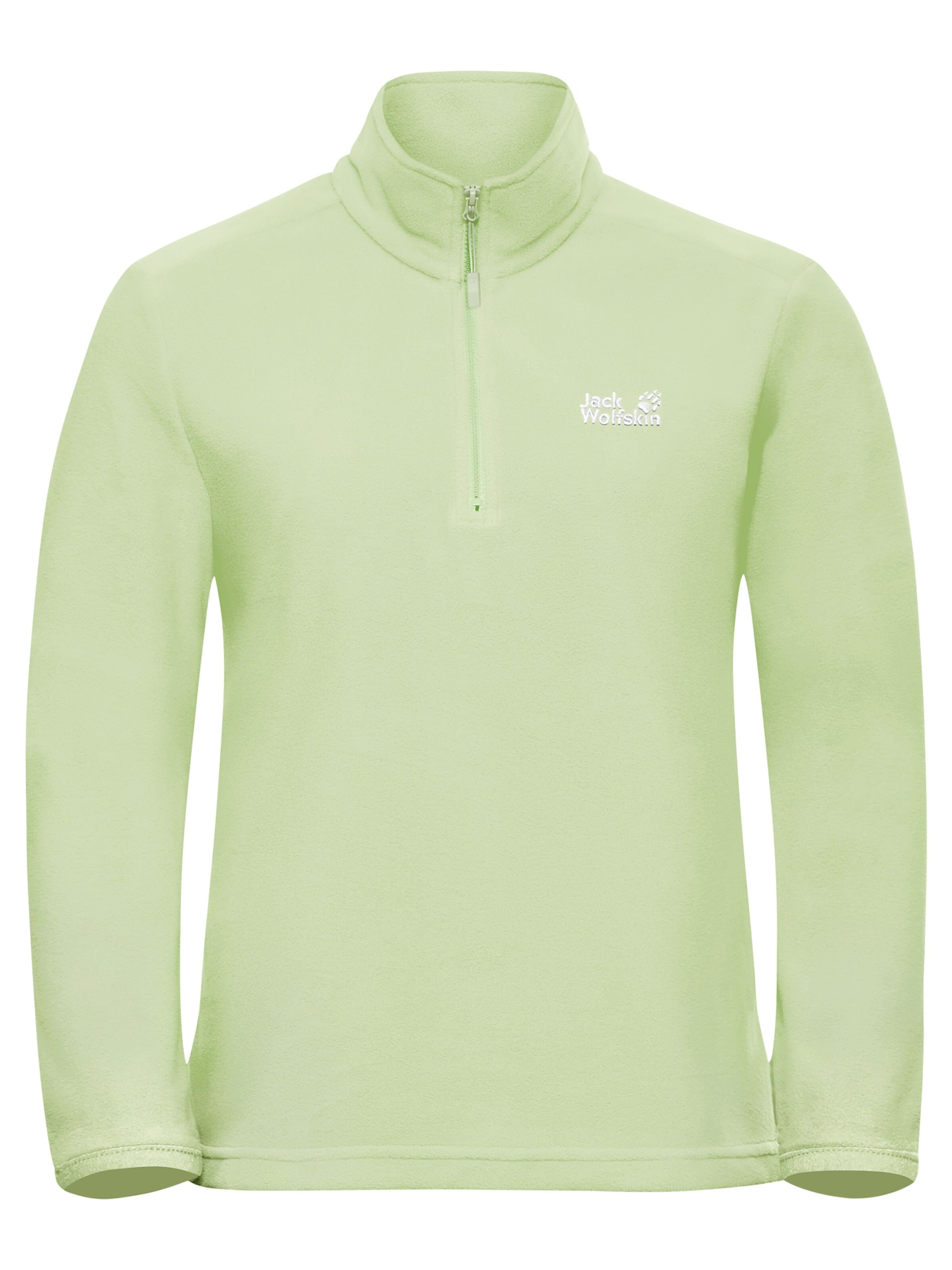 JACK WOLFSKIN Pullover 'Taunus 100 Half-Zip'‌‌‌‌‌‌ in Grün: Vorderseite