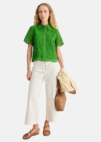 Hobbs London Shirt in Green: front