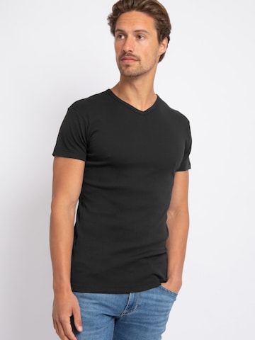 alan red Shirt 'Vermont' in Black: front