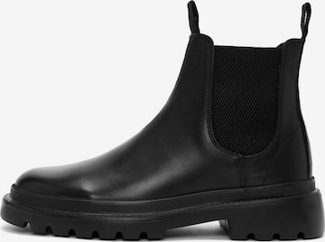 Derimod Chelsea boots in Zwart: voorkant