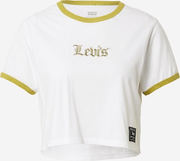 LEVI'S ® Skjorte 'Graphic Homeroom Tee' i hvit: forside