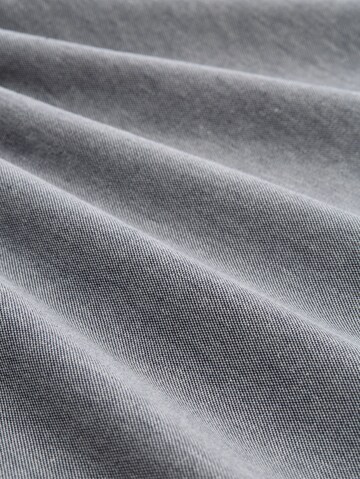 TOM TAILOR T-Shirt 'Piqué' in Grau
