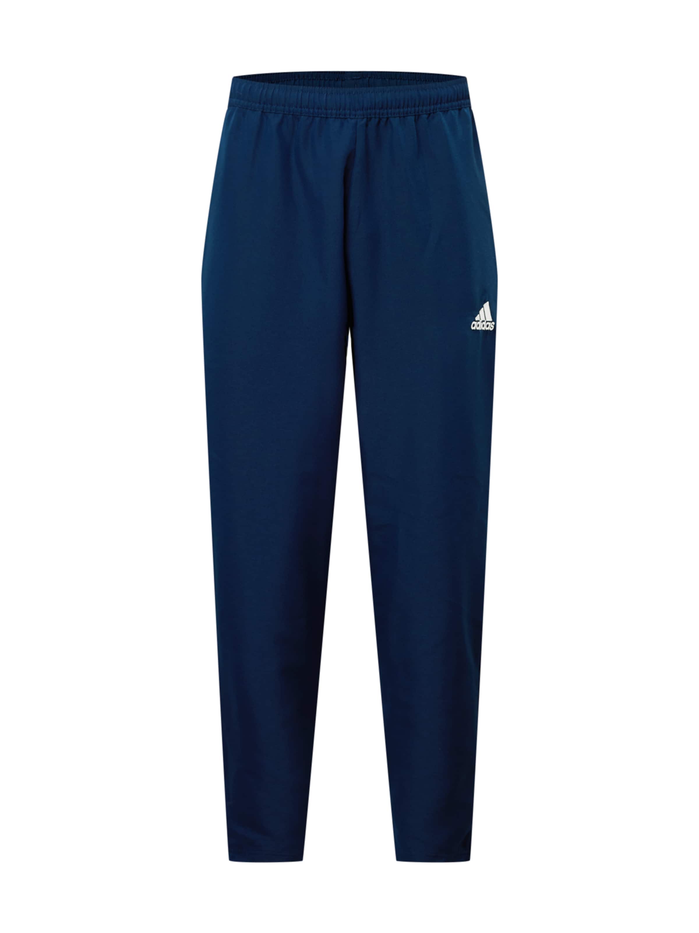 ADIDAS PERFORMANCE - Tapered Calças de desporto 'Entrada 22' em azul: frente
