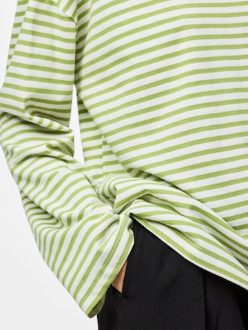 PIECES Shirt 'PCSadie' in Green