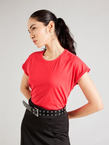 NÜMPH Shirt 'BEVERLY' in Rood: voorkant