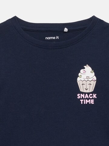 NAME IT Póló 'NMFVIOLET' - kék