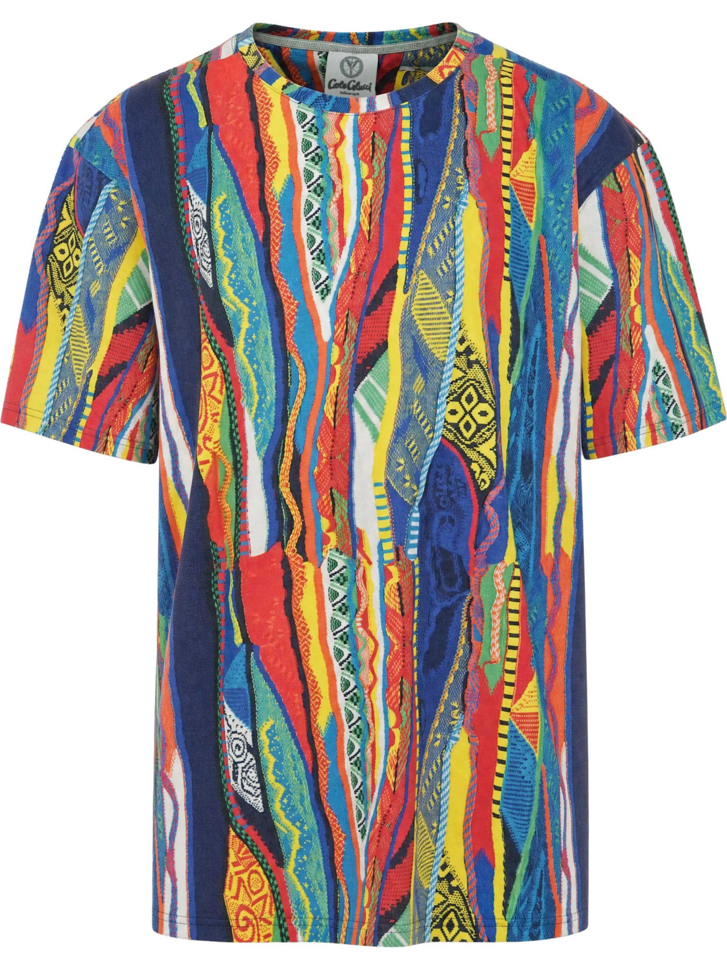 T-Shirt ' Fiaider ' Carlo Colucci en mélange de couleurs : devant