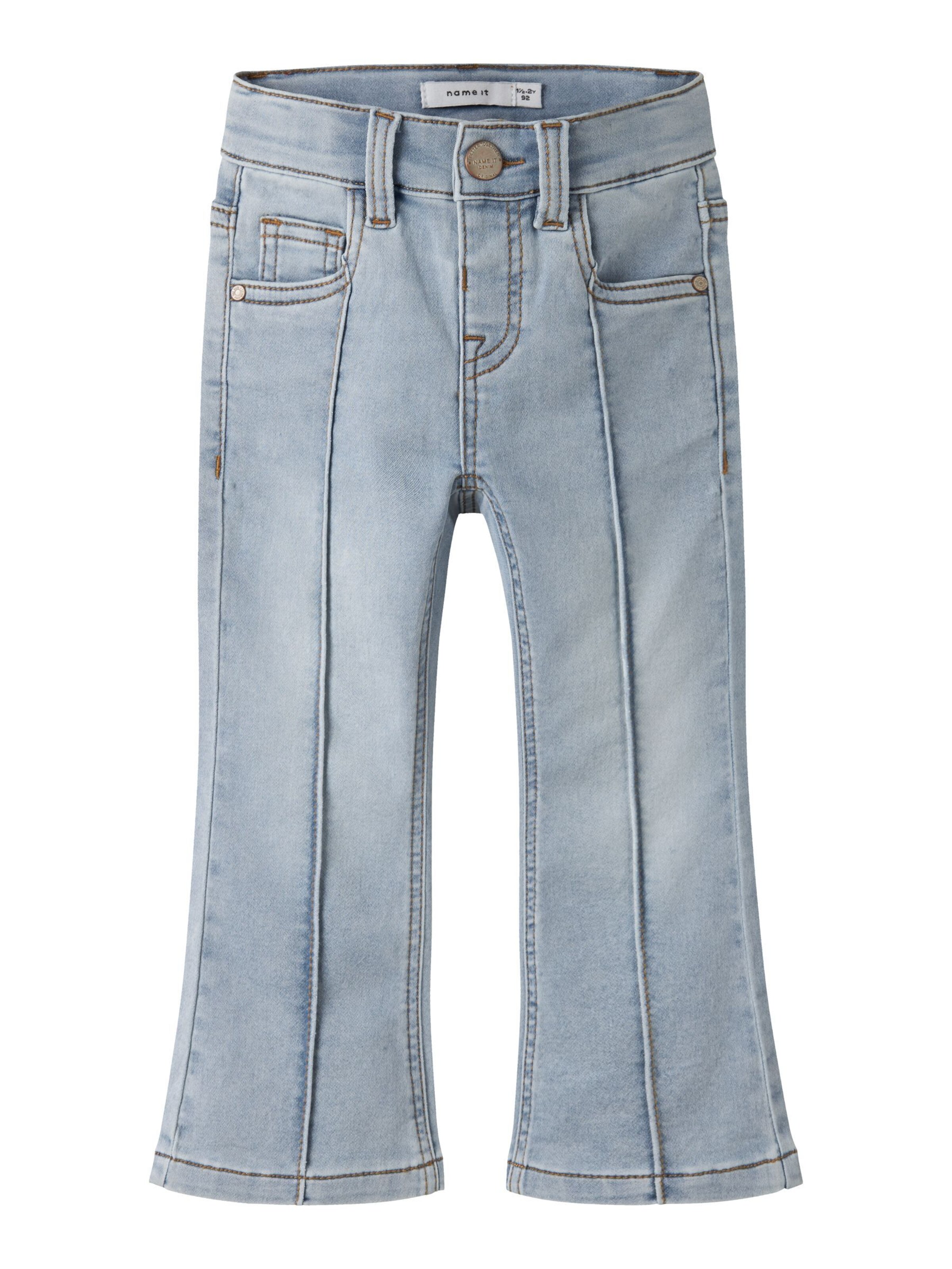 NAME IT - Bootcut Vaquero en azul: frente