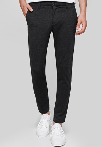 INDICODE JEANS Slim fit Trousers 'Rodekro' in Grey