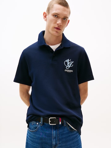 Tommy Jeans Koszulka w kolorze niebieski: przód