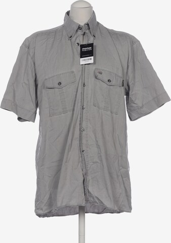 CAMEL ACTIVE Button Up Shirt in M in Grey: front