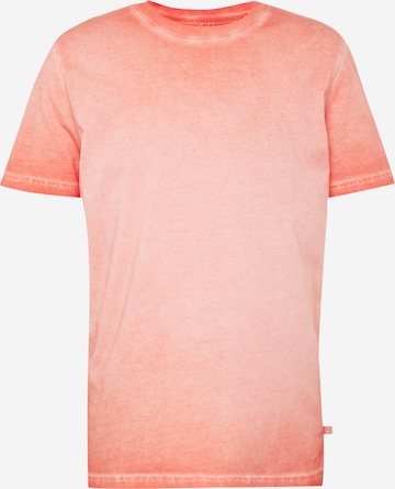 T-Shirt QS en orange : devant