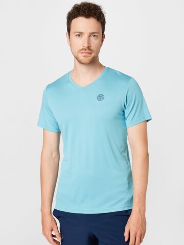BIDI BADU Functioneel shirt 'Ted' in Blauw: voorkant