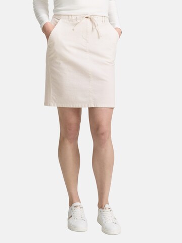 TOM TAILOR Rok in Beige: voorkant