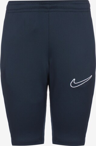 NIKE Workout Pants 'Academy 23' in Blue: front