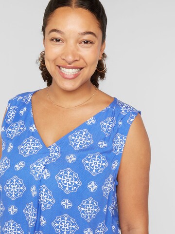 Camicia da donna 'CARBLUES' di ONLY Carmakoma in blu