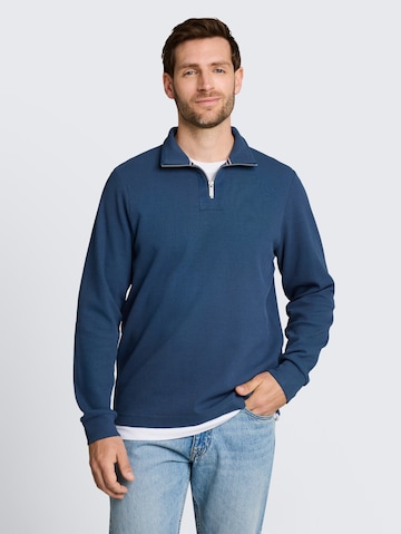 Sweat-shirt TOM TAILOR en bleu : devant