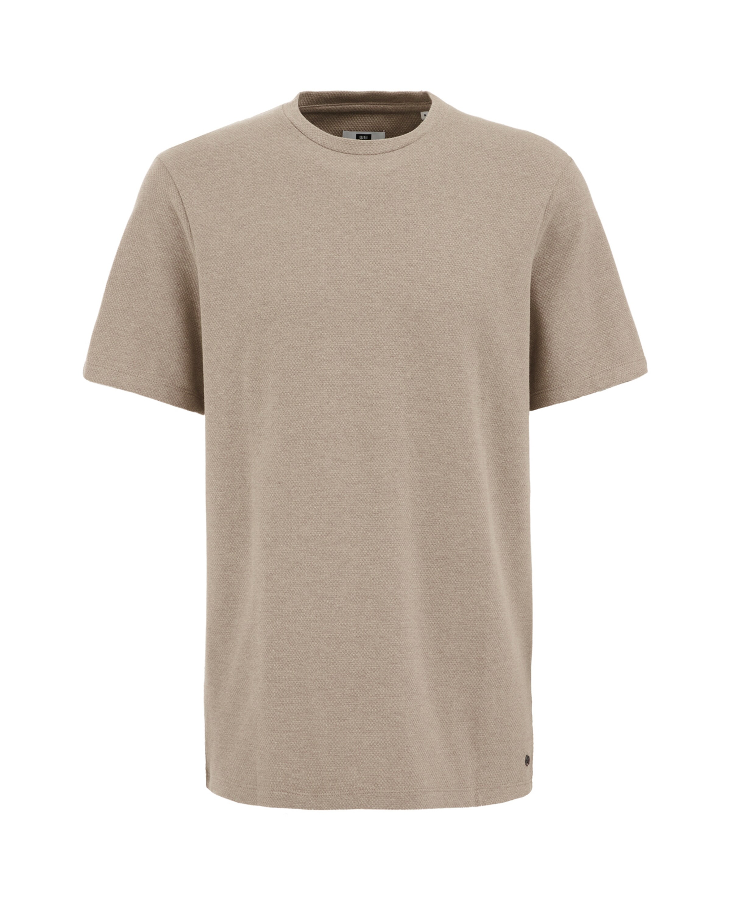 WE Fashion Tričko – béžová: přední strana