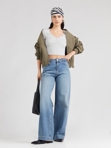 ONLY Широкий Джинсы 'ONLHope' в Синий