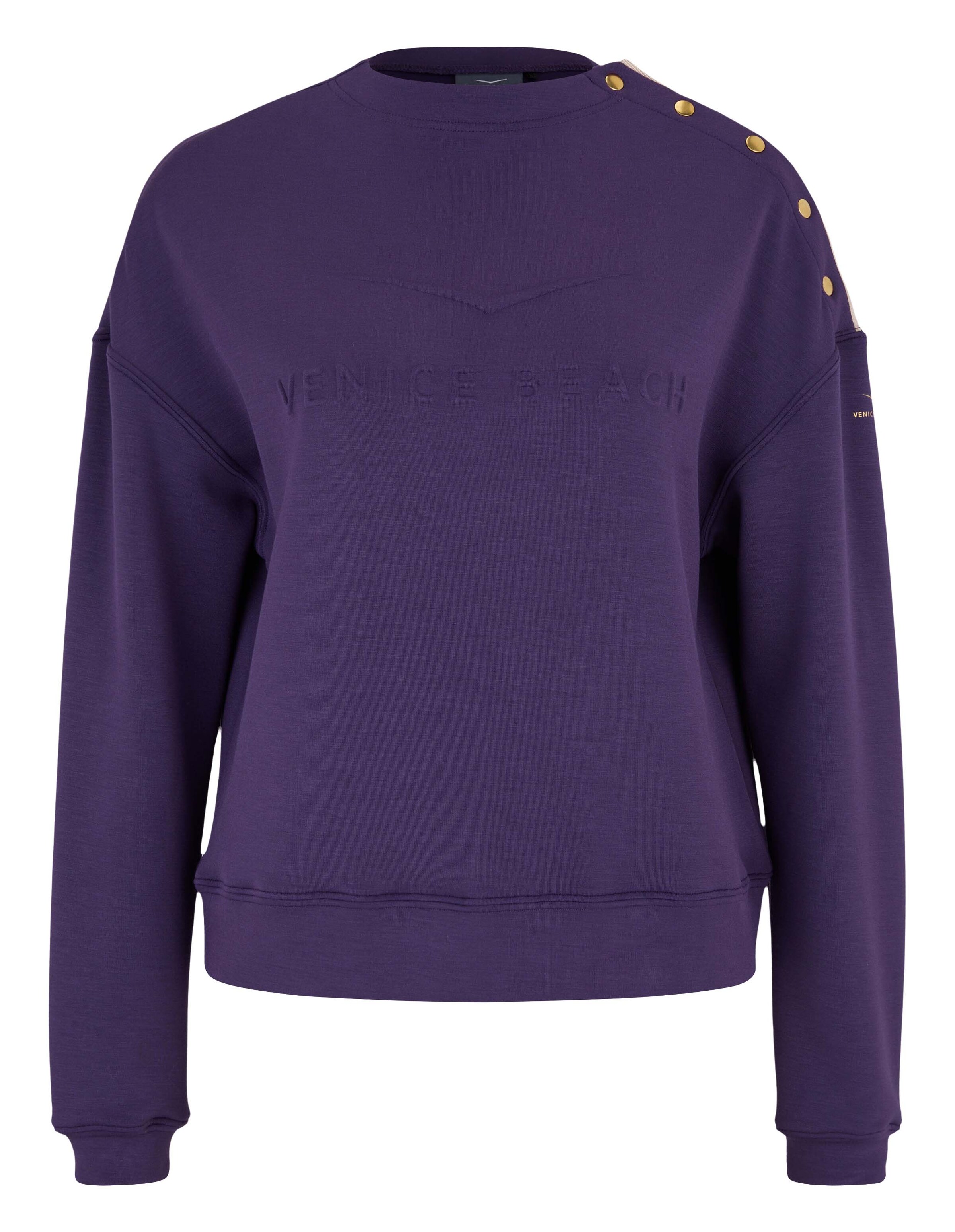 VENICE BEACH Sweatshirt in Purple: front